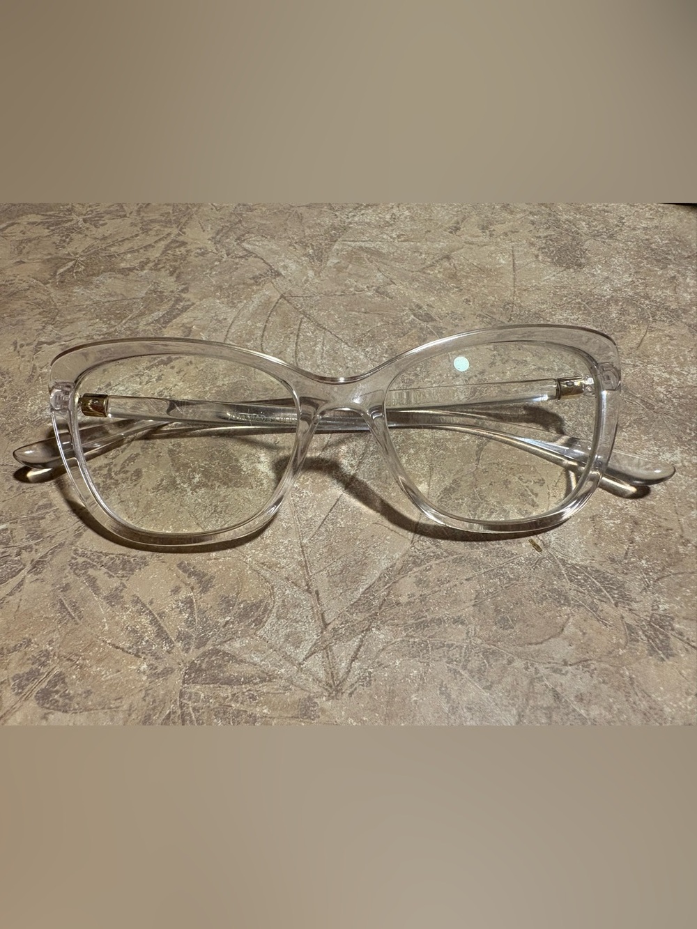 Dolce and Gabbana Crystal clear eyeglasses